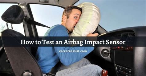 testing airbag impact sensor|testing airbag with multimeter.